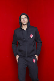 Full Zip Heart Hoodie