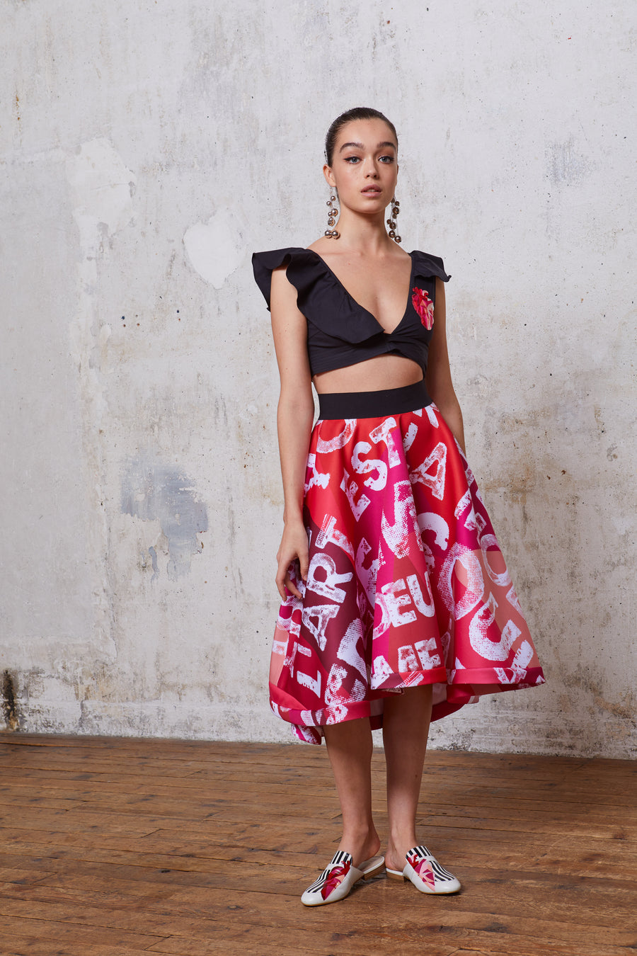 Style#30-WrapAroundRuffleCrop-BL-Front