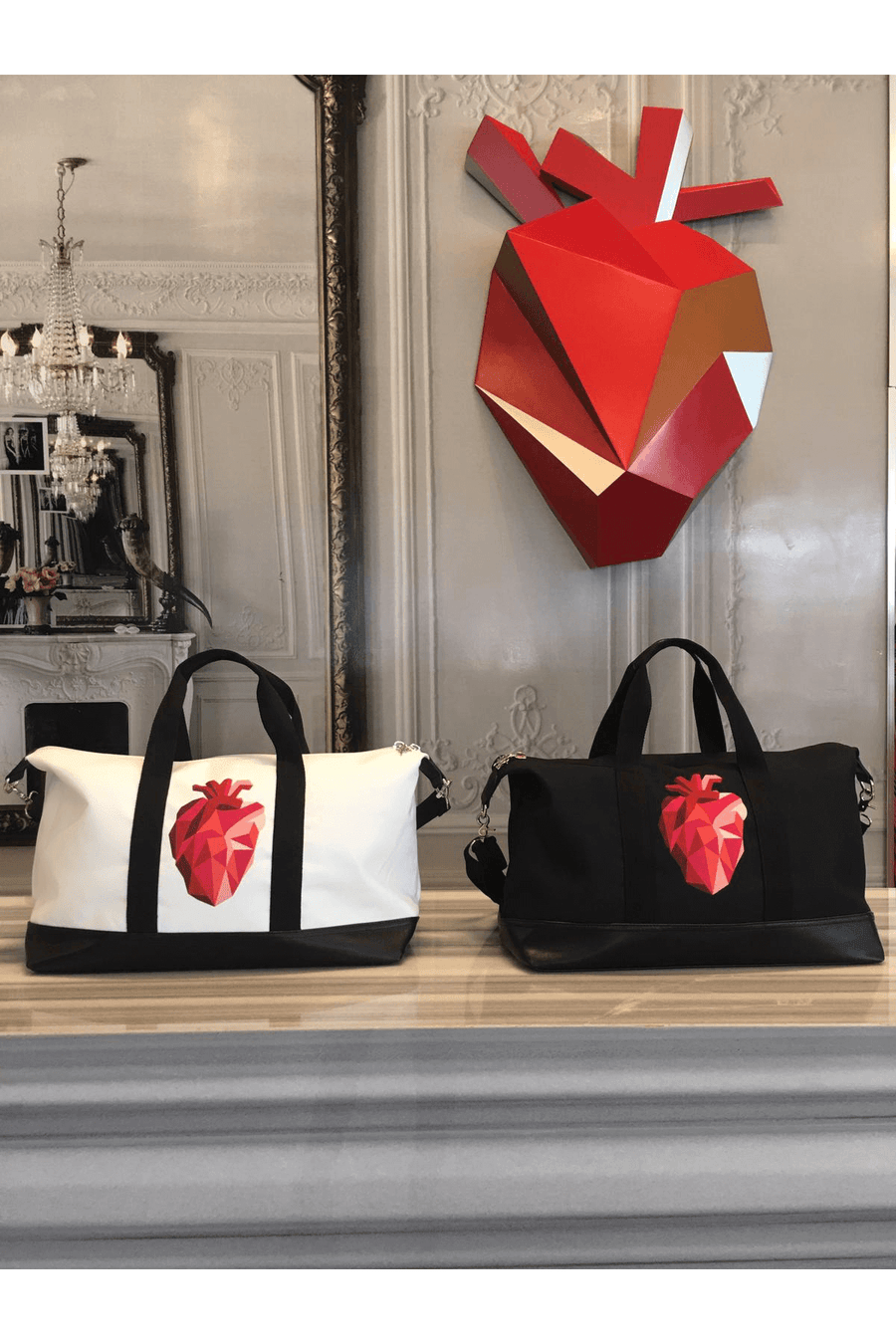 Heart Weekend Bag